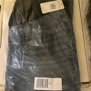 NWT XL Levi Strauss Full Panel Maternity Skinny Jeans